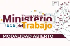 Hoy inician inscripciones para 1.100 vacantes en el Ministerio del Trabajo