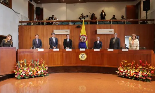 Estos funcionarios recibieron las condecoraciones José Ignacio de Márquez al mérito judicial 2021 (Minjusticia)
