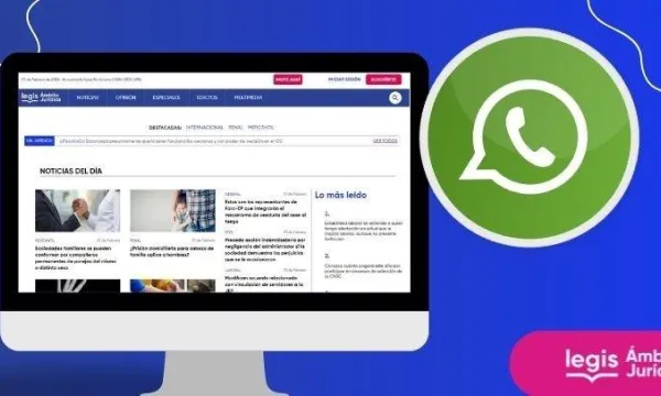 ÁMBITO JURÍDICO ahora está en WhatsApp