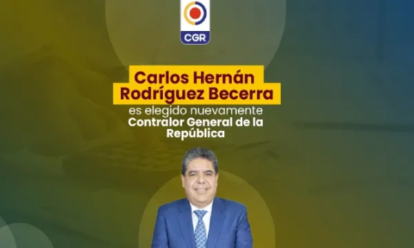 Carlos Hernán Rodríguez fue elegido nuevamente como contralor general (CGR)