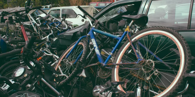 Bicicletas abandonadas en patios serán entregadas a las autoridades territoriales (Flickr)