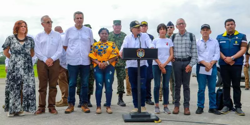 Gobierno confirma declaratoria de desastre natural por incendios forestales (Alexa Rochi-Presidencia)