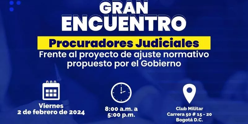 Procuradores judiciales dialogarán sobre proyecto que eliminaría su participación en el sistema acusatorio