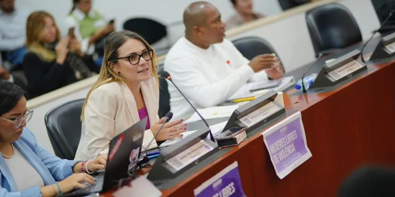 ⁠⁠⁠Aprueban en primer debate iniciativa que crearía jurisdicción especial para la mujer (Carolina Arbelaez)